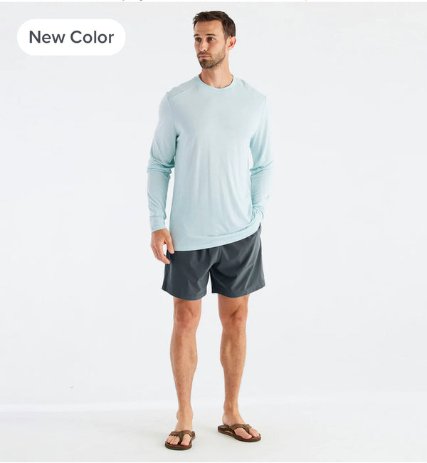 Men's Breeze Short – 6" - Storm Cloud