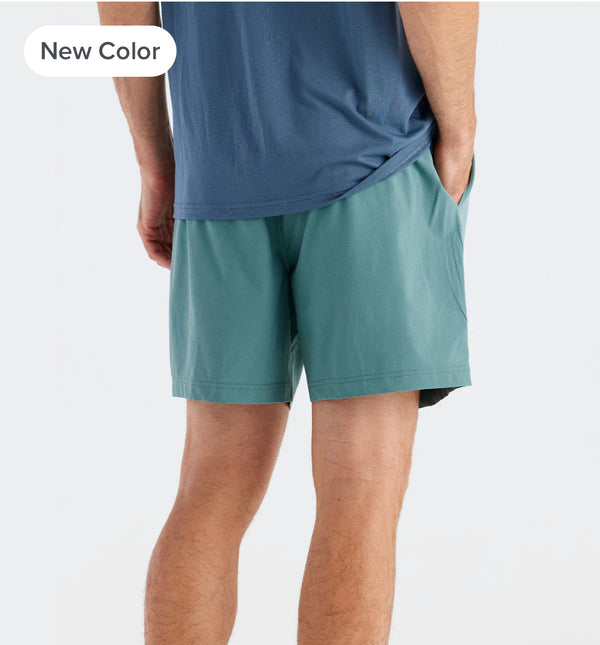 Men's Breeze Short – 6" Sabal Green