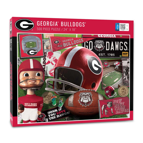 Georgia Bulldog Puzzle: 500pz