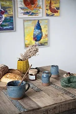 Stoneware Creamer - Reactive Glaze