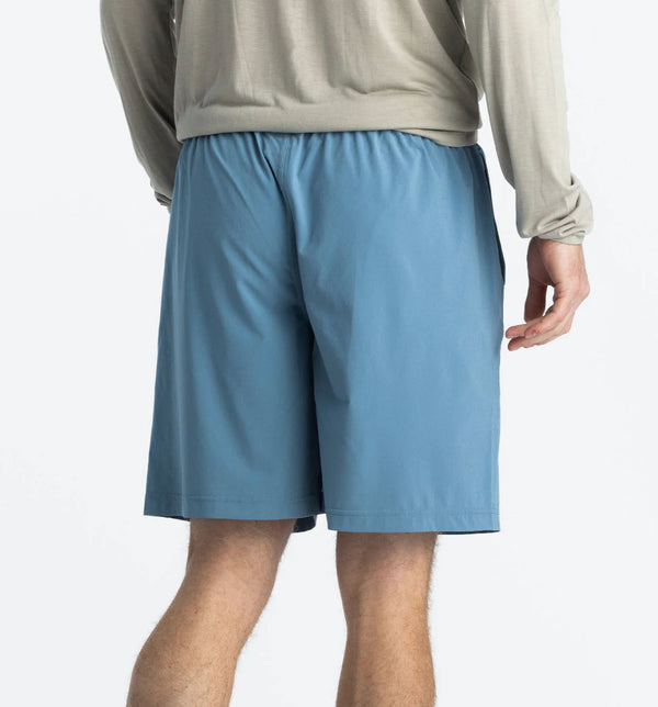 Men's Breeze Short – 8" Blue Fog