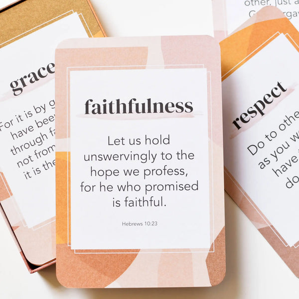 Childhood Prayer Cards | Bible Verse Cards for Kids