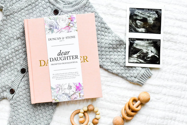 Dear Daughter: Prompted Prayer Journal & Childhood Keepsake