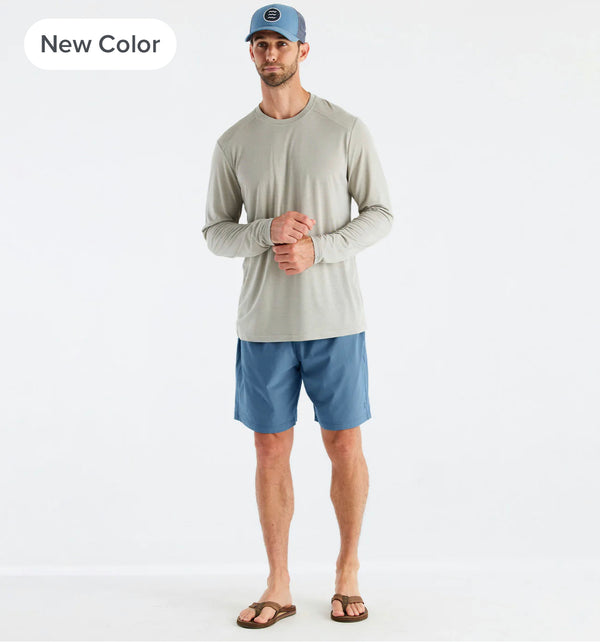 Men's Breeze Short – 8" Pacific Blue