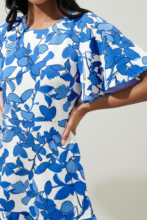 Khol Floral Mini Dress