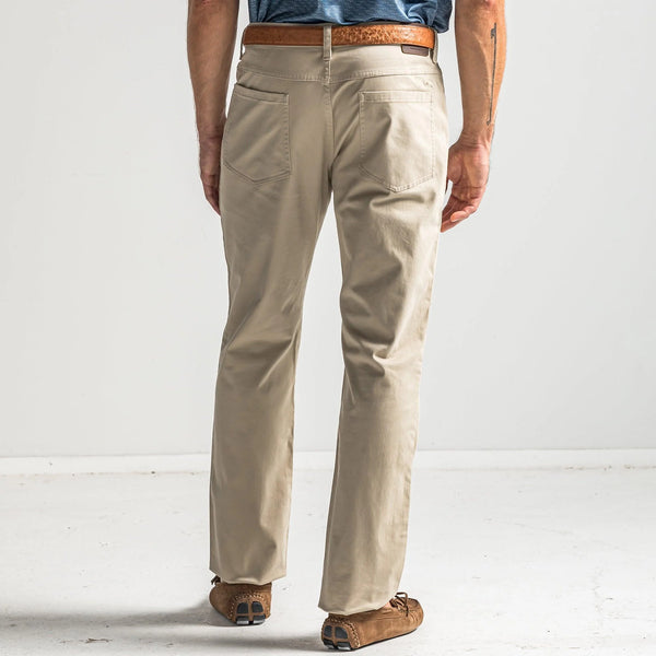 Flex Five Pocket Stretch Pant - Dusty Blue