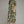 Olive Floral Print Short Sleeve Midi Dress w Contrast Trim Detail