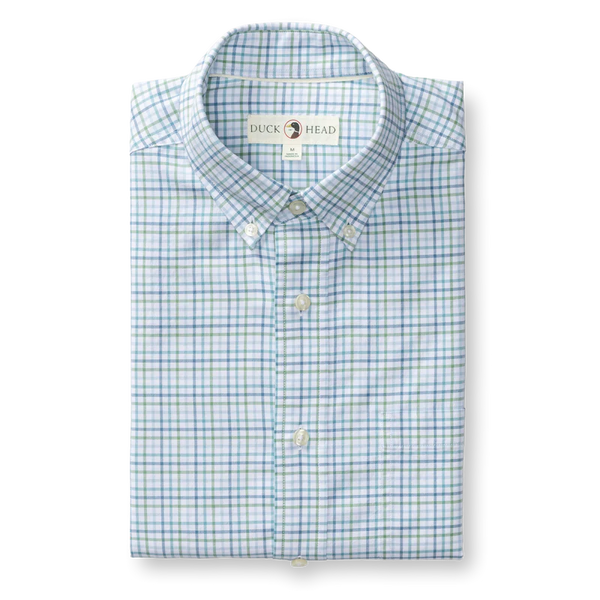 Cotton Oxford Sport Shirt - Aspen Green