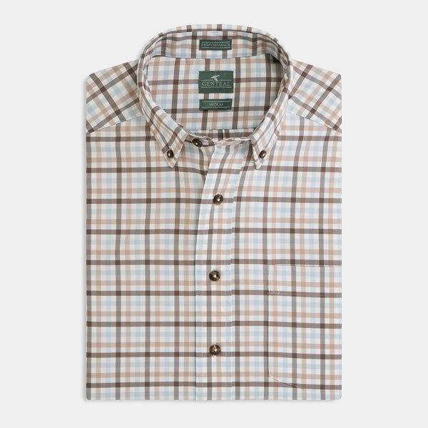 Bishop Performance Sport Shirt - Rustic Brown