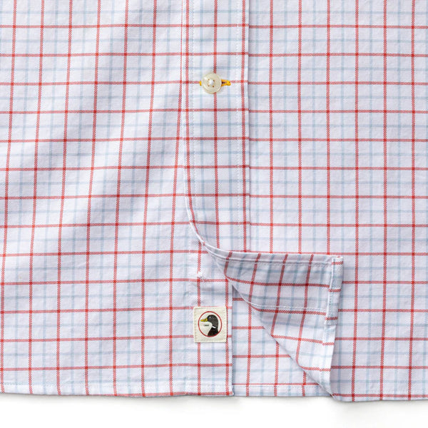 Cotton Oxford Sport Shirt - Rosewood
