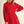 Red Long Sleeves Lovely Solid Dress w Edge Accent