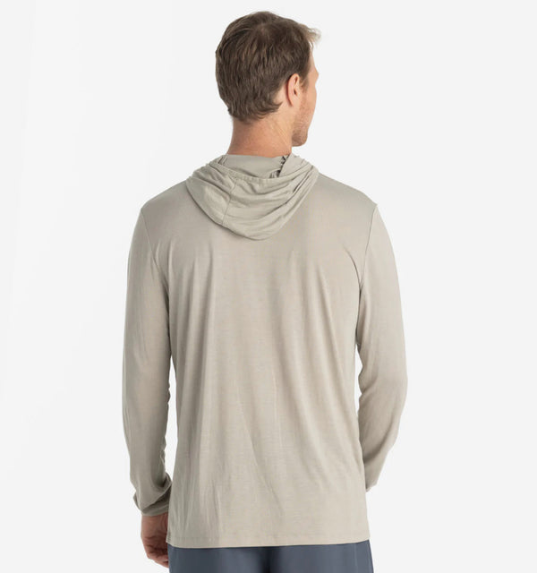 Men's Bamboo Lightweight Hoodie - Sandstone