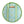 Rosemary Stripe Blue Round Jewelry Case