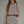 Brown Gingham Sleeveless Top Featuring Contrast Binding Detail