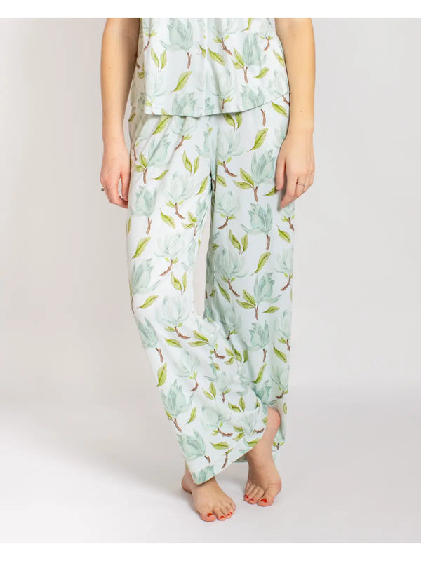 Audrey Sleep Pants Aqua/Multi