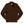 Haines 1/4 Zip Cable Knit Sweater Dark Brown Heather