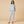 Dream Jersey Crew Neck Lounge Set - Sky Blue Stripe