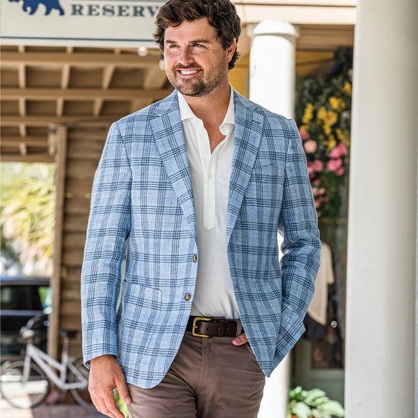 Breeze Plaid Sport Coat