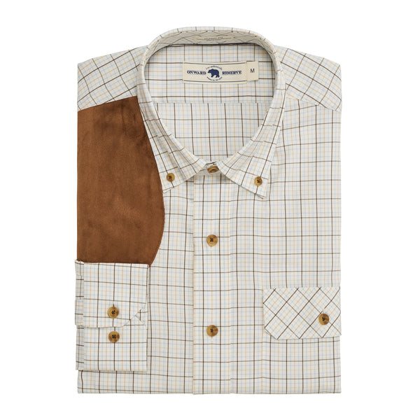 Huntsman Performance Twill Shooting Shirt - Frosted Almond
