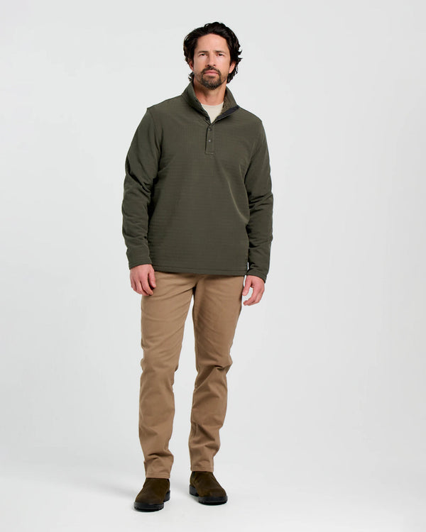 Men's Downvalley Quarter Zip - Dark Forest