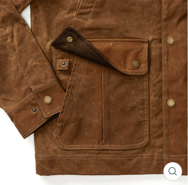 Waxed Duck Canvas Jacket BUCKSKIN