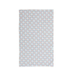 Printed Recycled Microfibre Tea Towel w/ Check Pattern