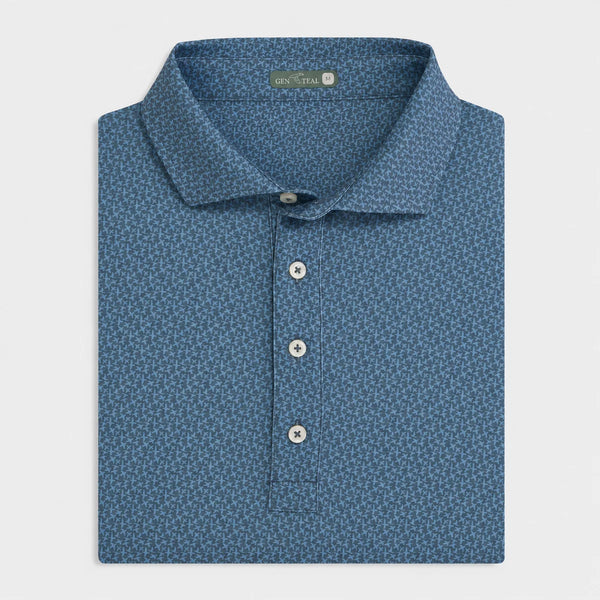 Youth Flyway Printed Performance Polo