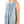 Sleeveless Blue Button Pintuck Denim Dress