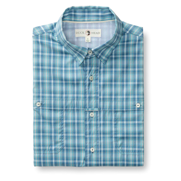 Performance Dobby Guide Shirt - Lake Blue