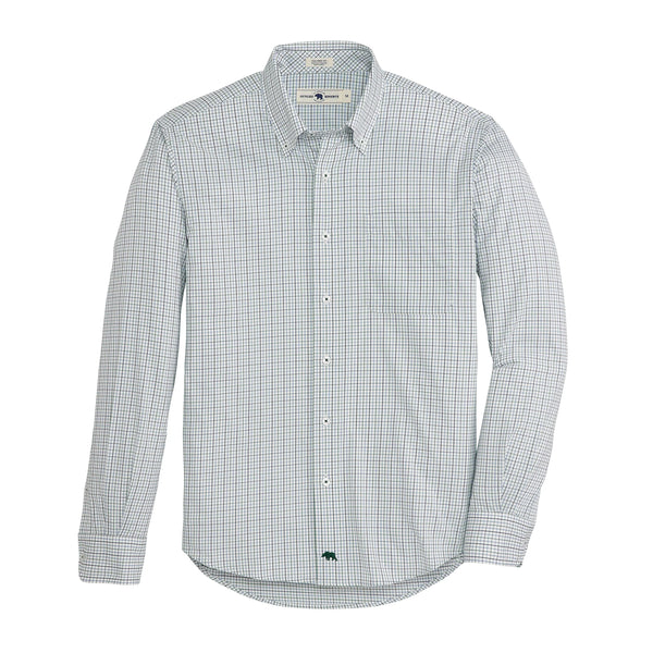 Barrel Tailored Fit Performance Shirt - Smoke Pine