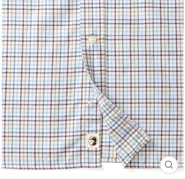 Cotton Oxford Sport Shirt
Bennet Plaid Fig