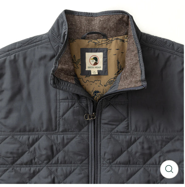 Fremont Sport Performance Quilted Jacket - Ocean Grey