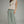 Green Gingham Wide Leg Pants Featuring Front Patch Pockets