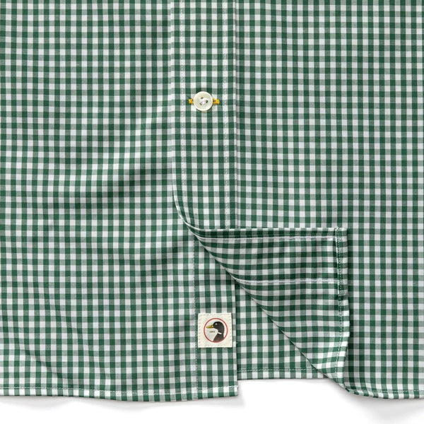 Performance Poplin Sport Shirt - Hunter Green