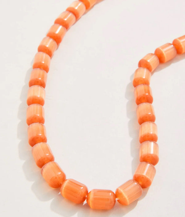 Mystic Stone Necklace Optic Peach