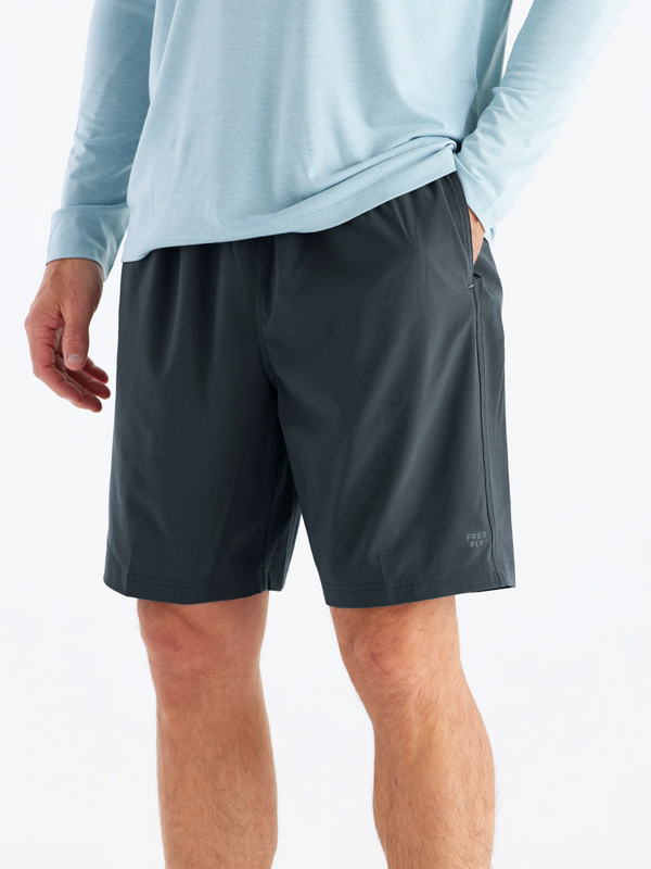 Men's Breeze Short – 8" Storm Cloud