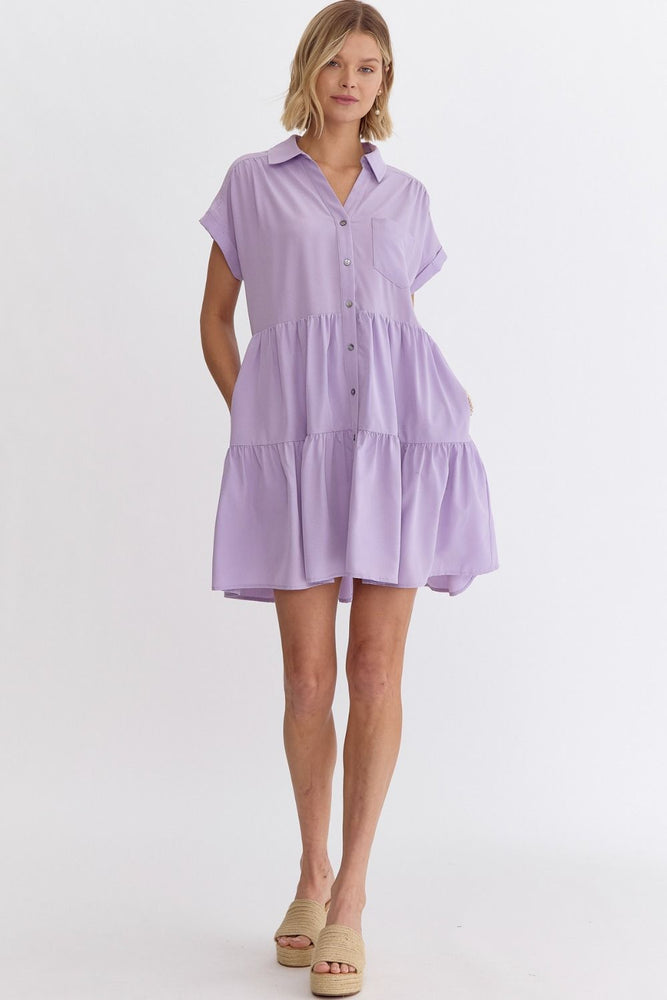 Swings in Lavender Dress