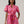 Tarie Tropical Pink & Orange Ema Shift Mini Dress