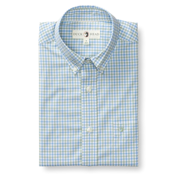 Performance Poplin Sport Shirt - Sage