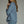 Long Sleeve Denim Top featuring Ruffled Trim