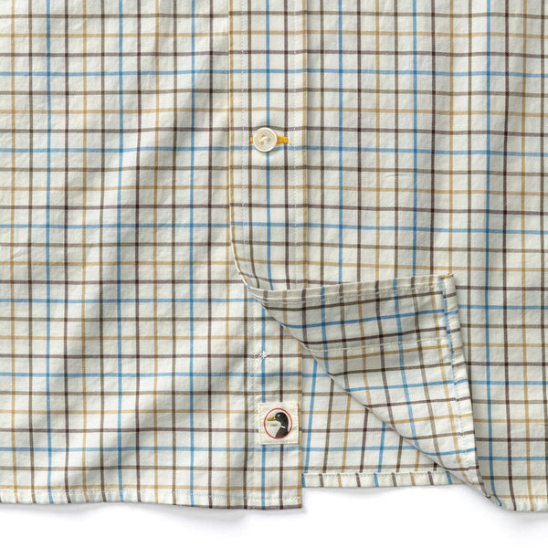 Cotton Twill Sport Shirt - Wheatfield