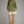 Solid Olive Long Sleeve Top featuring Smocked Detailing