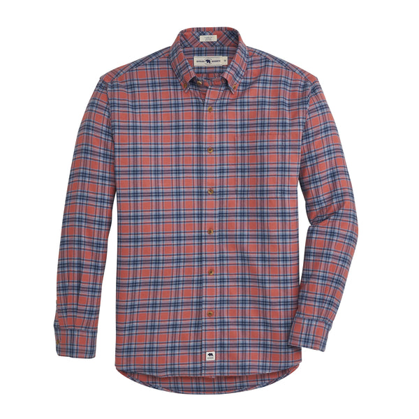Whipcord Featherweight Flannel - Crabapple