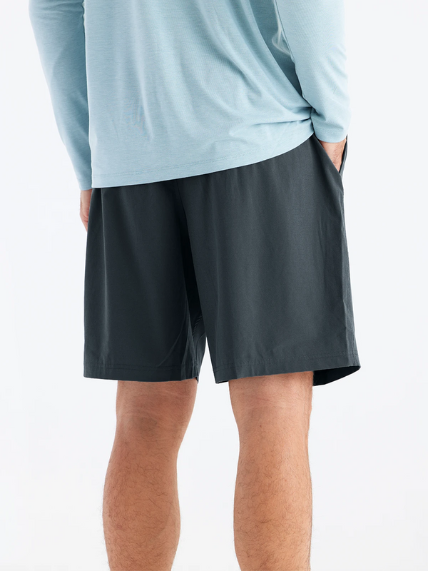 Men's Breeze Short – 8" Storm Cloud