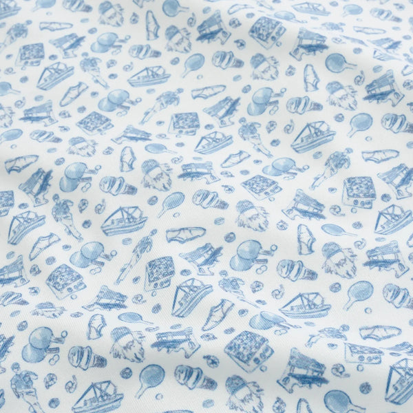 Greenbow Printed Performance Polo - Mountain Spring