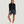 Women's Bamboo Shade Crossover Long Sleeve - Black