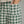 Green Gingham Wide Leg Pants Featuring Front Patch Pockets