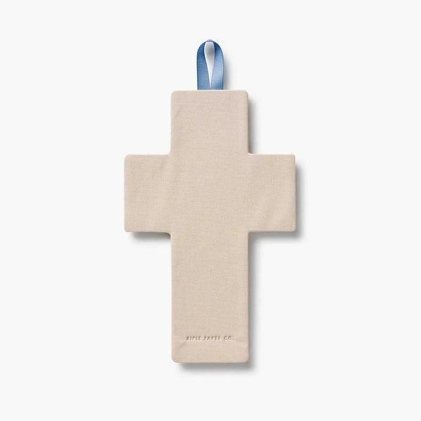 Rosette Embroidered Easter Cross