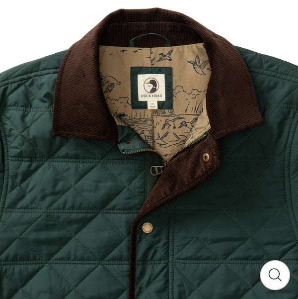 Fremont Lodge Performance Quilted Jacket Spruce Green