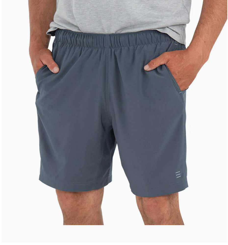 Men’s Breeze Short 6”: Blue Dusk II